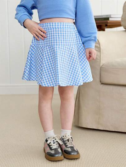 Joliand Joliand 1 Pc Young Girl Elegant Campus Casual Urban Puppy Graphic Navy Crew Neck Long Sleeve Sweatshirt & White Pants Set, Suitable For Outings, Gatherings, Back To School, Winter, Autumn Back To School  School  Clothes School Supplies Pet And Family Clothing Backtoschool ColorfulJoy