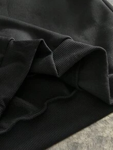 AXEPEAK 男士针织休闲宽松长袖运动衫，时尚适合年轻人，秋冬季