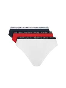 Tommy Hilfiger Women Briefs - White and Red and Black - View 1