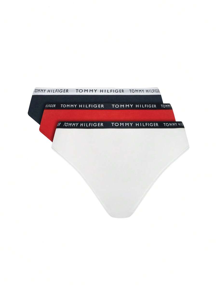 Tommy Hilfiger Women Briefs - White and Red and Black - View 1