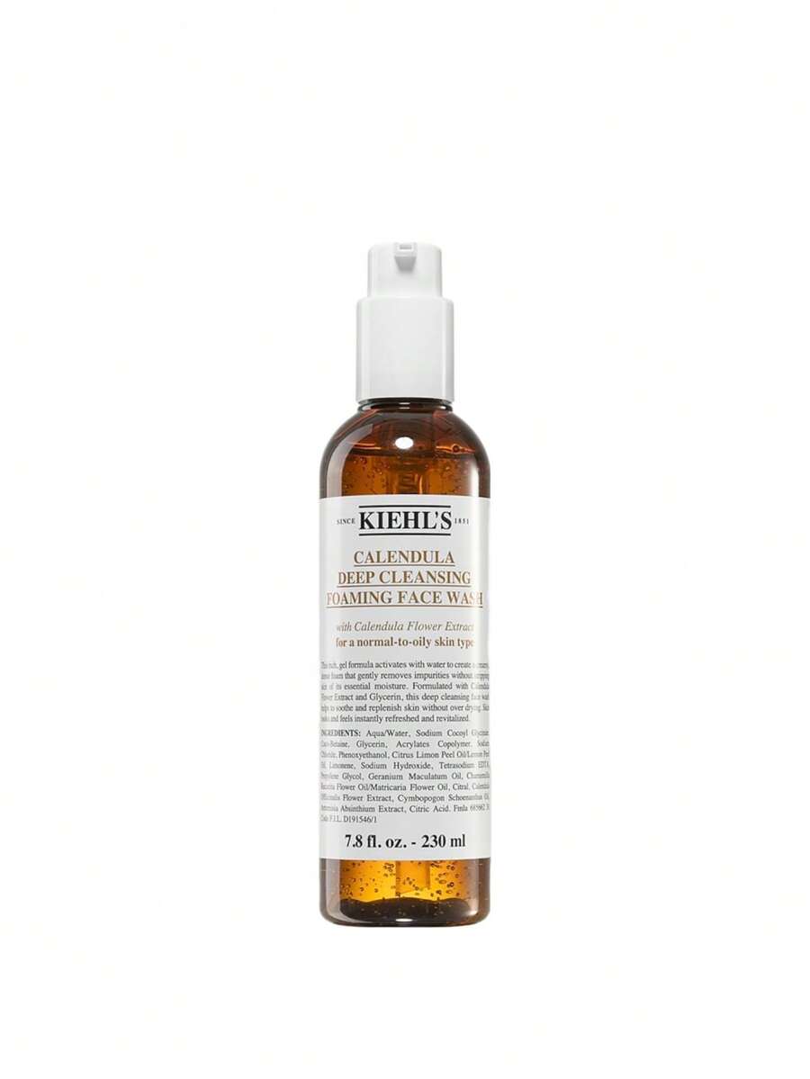 Kiehl's Calendula Deep Cleansing Foaming Face Wash 75 Ml/230 Ml - Clear - View 1