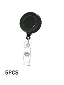 10 cuộn huy hiệu có kẹp thắt lưng bằng kim loại, cuộn giữ huy hiệu có thể thu vào để treo thẻ tên, thẻ căn cước, thẻ chìa khóa và móc khóa khi trở lại trường - Một cỡ - Xem 9