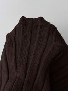 Elenzga Women's Elegant Knit Cardigan With Metal Button Design, Simple Yet Sophisticated Lady-Like Style, Suitable For Autumn/Winter - Coffee Brown - View 7