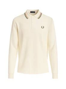 Fred Perry Men's Easy To Match Moisture-Wicking Breathable Daily School Business Casual Beige M3636-U37 - 彩色 - 查看 1