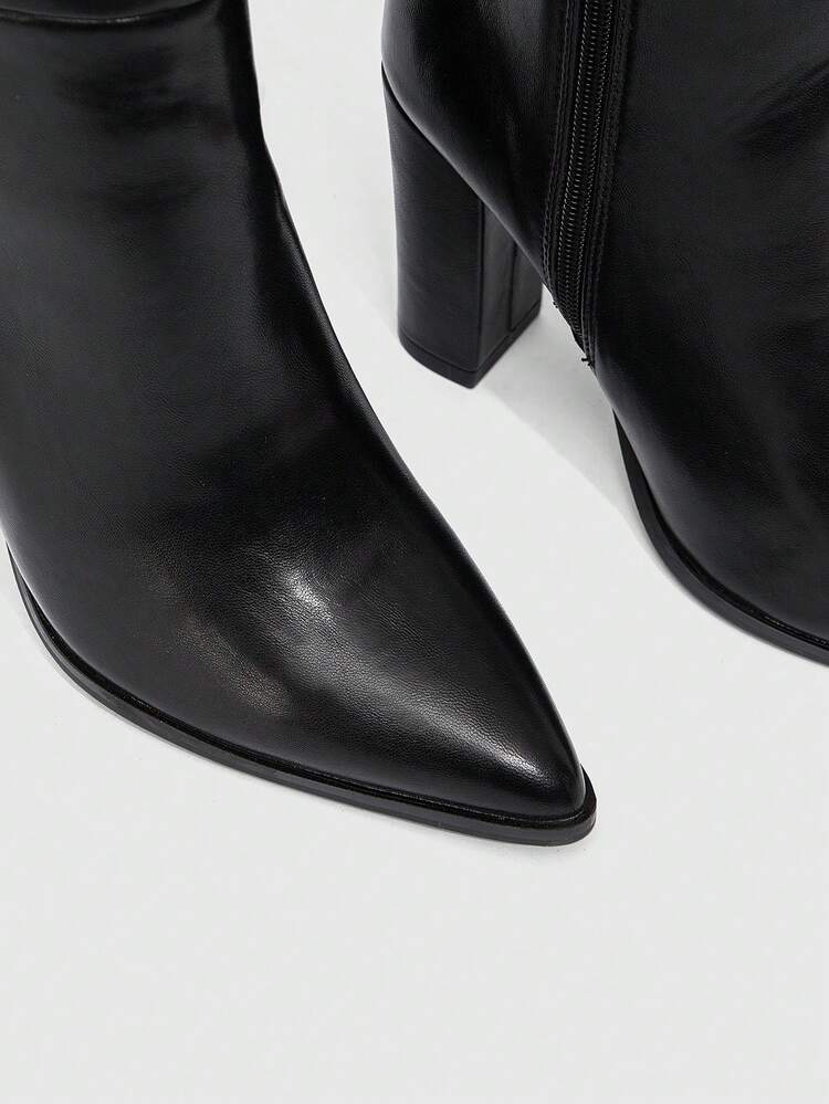 CUCCOO SZL Women's Fashion Pointed Toe High Heel Over-The-Knee Boots For Christmas Spring Shoes