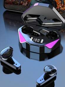 Teckwe X15 Wireless Gaming Headset With Active Noise Cancelling, 7.1 Surround Sound For Footstep Detection, RGB LED Lights, Bluetooth 5.3 & 70H Long Battery Life - Multicolor - View 3