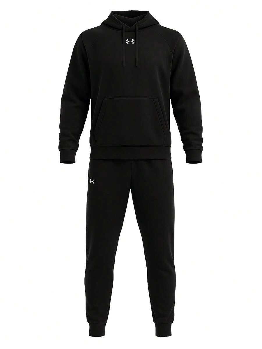 Under Armour Rival Men's Sports Bodysuits Black - Black /  / White - View 1