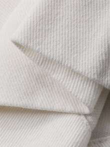 DAZY Jeans casuales de tiro bajo y pierna recta hasta el tobillo para mujer - Blanco - Ver 7