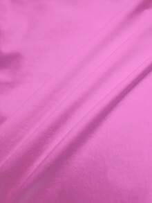 TOM & JERRY X SHEIN تي شيرت نسائي بتصميم كاجوال وشارع بطباعة كرتونية وحروف بألوان متباينة وفضفاض، صيفي