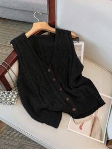 Franclia Vintage Floral Print Layered Grey Blouse, Autumn/Winter - Black - View 1