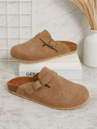 SHUZIA Women's Casual Mule Flats Slip-On Sandals Summer Shoes Spring Shoes Spring Break Easter Mother's Day Present