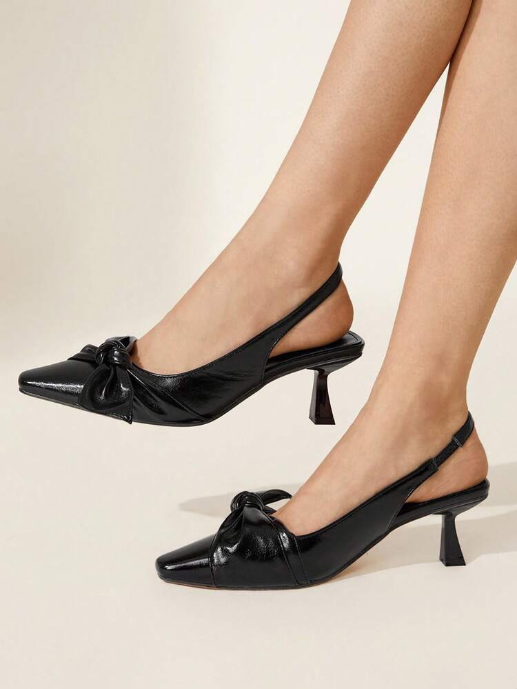 CUCCOO CHICEST Women's Fashion Elegant Commuter Pumps With Bow Decor