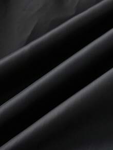 Manfinity Hypemode 男士长袖休闲通勤撞色抓绒领拉链羽绒服，秋冬蓬松羽绒服 - 米色 - 查看 8