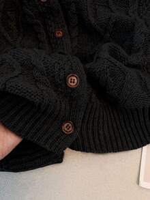 Franclia Vintage Floral Print Layered Grey Blouse, Autumn/Winter - Black - View 5