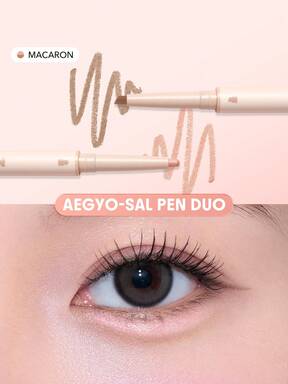 SHEGLAM Lumi-Eye Aegyo-Sal Pen Duo-Macaron Brand Beauty Makeup Face Paint Cosmetic For Women Girls Perfect For Fall Winter Ideal For Y2K Fancy Fashion Suitable For Birthday Christmas Present Party Ready Best Color