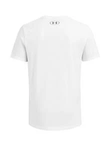 Under Armour Boxed Men's T-Shirts White - 白色/瀝青灰 - 查看 2
