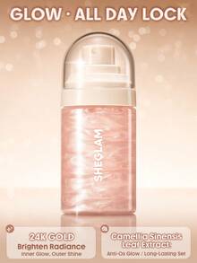 SHEGLAM Light Me Up Leuchtender Fixierspray Marke Schönheit Make-up Kosmetik für Damen Mädchen Perfekt für Winter Ideal für Y2K Schick Elegant Mode Geeignet für Geburtstag Geschenk Party Fertig Beste Farbe