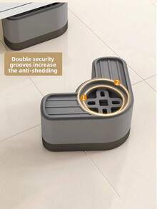 1pc Washing Machine Base, Furniture Height Increasing Foot Pad, Drum Washing Machine Foot Pad, Refrigerator Anti Slip And Shock-Absorbing Foot Bracket With Adjustable Height Pad - Multicolor - View 5