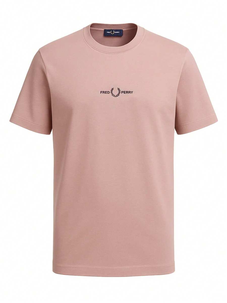 Fred Perry Men's T-Shirts Pink - Dark Pink - View 1