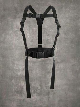 Grunge Punk Release Buckle Harness Belt Sexy