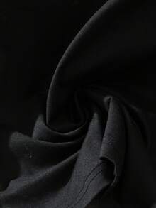 GlowEve Maglietta a maniche lunghe aderente in maglia + Pantaloni bianchi a gamba dritta - Bianco e nero - Visualizzare 3