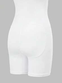 Nuvra 女式豹纹双层收腹吊带裙（带衬里），塑身衣紧身迷你连衣裙 - 彩色 - 查看 7