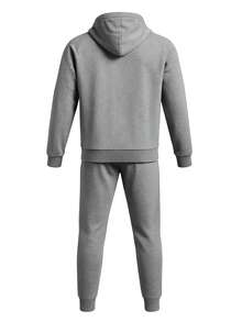 Under Armour Rival Men's Sports Bodysuits Grey - Castlerock Light Heather / / White - View 2