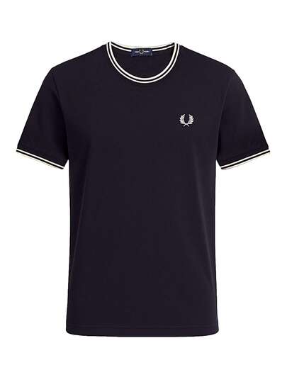 Fred Perry Men's Tipped T-Shirt Navy