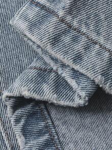 DAZY Women's Regular Mid-Rise Straight Leg Casual Jeans Y2k - Light Wash - View 7