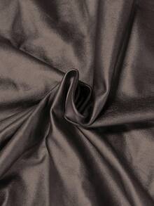 EMERY ROSE Casual Solid Color Baseball Collar Jacket