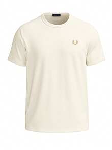 Fred Perry Men's T-Shirts Beige - Multicolor - View 1