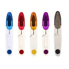 Juego de 9 a 99 ganchos de ganchillo con mango suave (colores aleatorios) - Rosa Pálido - Ver 2