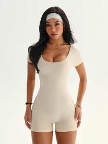 Easithlete 无缝高弹力运动瑜伽连体衣