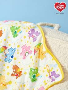 Care Bears X PETSIN 1pc Pet Cat Dog Universal Bear Cute Pattern Printed Plush Warm Four Seasons Universal Dog Blanket - Multicolor - View 8