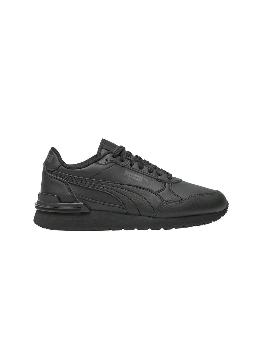 ST Runner V4 L Jr Kids' Sneakers Black 399736 - Black-Shadow Gray - View 1