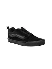 Vans Knu Skool Men's Sneakers Black VN0009QCBKA1 BLK - 黑色 - 查看 2