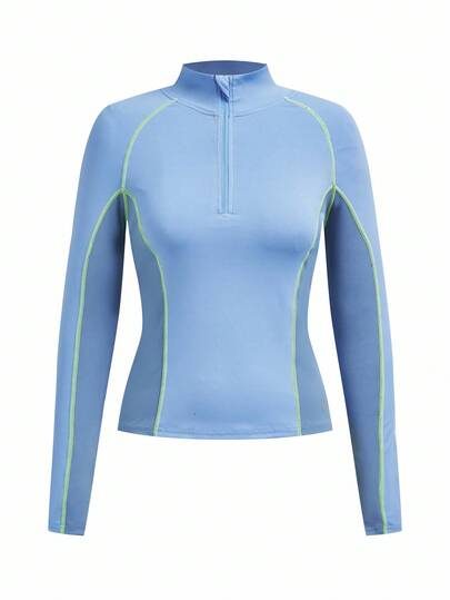 Innovista 女士运动T恤 宽松版型 女士短款卫衣 健身上衣 宽松运动服 休闲运动服 透气 超大码 运动服 秋季日常运动 高强度间歇训练 舒适运动 跑步 骑行 交叉训练 户外运动 健康 TT 爆款 IG Reels 即刻上线 FYP INSTA OOTD 浅蓝色 性能装备 网红时尚 百搭穿搭 耐穿 平价 优质上衣 秋季女装 清爽浅蓝色