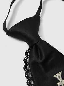 ROMWE Goth Women Ties - Black - View 6