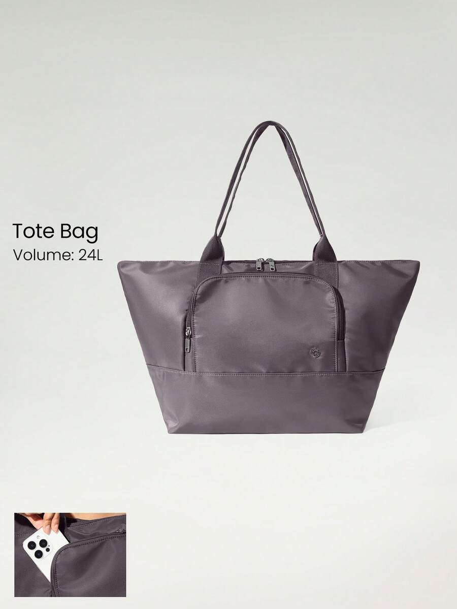 GLOWMODE 24升 Day Tripper 笔记本电脑保护套 可兼容拉杆箱肩带 日常和商务手提包 - Volcanic Gray - 查看 1