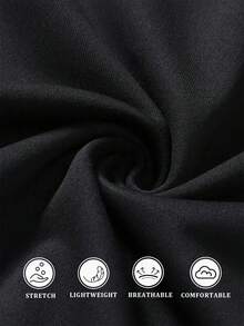 Sport MetroGents 男士骨头与翅膀印花连帽长袖运动衫 - 黑色 - 查看 4