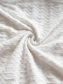 Soleia 大码荷叶边抹胸紧身衣，适合派对、节日、约会、下午茶、度假、音乐节、海滩、夏季服装、波西米亚风、度假、钩针编织、亚麻布 - 白色 - 查看 7