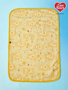 Care Bears X PETSIN 1件装宠物猫狗通用黄色小熊可爱图案印花毛绒保暖四季通用狗毯 - 黃色 - 查看 7