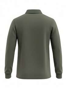 Fred Perry Men's Polo-Shirt Green - Field Green - View 2