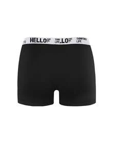 Velminro Herren Buchstaben Bund Lässig Komfortable Boxershorts