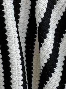 Soleia Women's 2 Pieces Floral Print Halter Top And Mini Skirt Set, Suitable For Beach/Vacation Black And White Stripe Casual Chic Women's Set Fall Clothes For Women