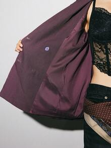 ATUI Studio Áo khoác dài thường ngày dành cho nữ, Áo khoác phong cách đô thị đa năng cho trang phục công sở thường ngày, Thích hợp cho Ngày Quốc khánh Ả Rập Xê Út, Năm mới, Thu/Đông, Áo khoác thể thao cho ngày tựu trường, Công việc thường ngày, Phong cách đường phố, Chạy bộ, Tiệc Giáng sinh, Đi làm, Thời trang đa năng - Cà phê nâu - Xem 7