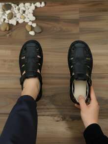 Men Sandals - Black - View 1