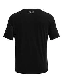Under Armour Left Chest Logo Men's Short Sleeve Black - Black - View 2