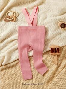 Cozy Pixies 1 Pack Of Baby And Children's Shoulder Straps, Pantyhose, Strawberry Cute Embroidery Pattern, Can Be Worn Outdoors - Pink - View 8
