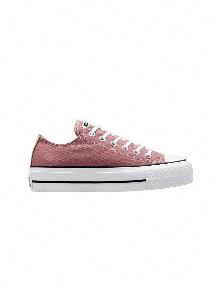 Converse Sneakers joase din pânză cu platformă Chuck Taylor All Star Lift, roz, A10648C - Roz - Vizualizare 1